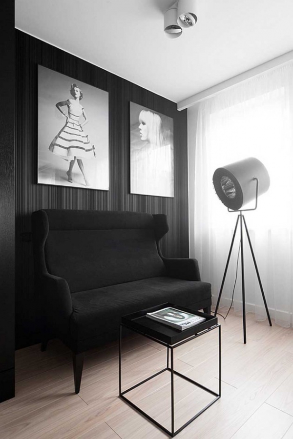 Modern Black And White Interior (3)