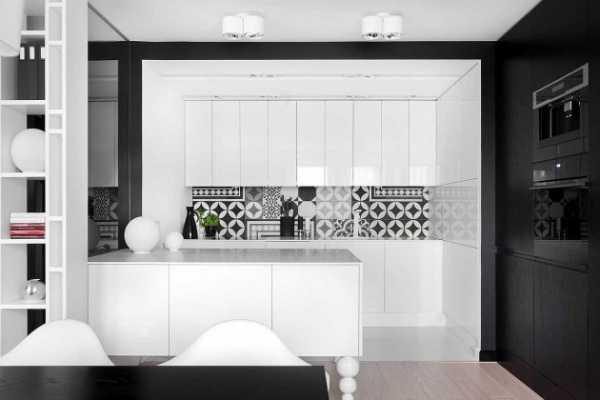 Modern Black And White Interior (5)