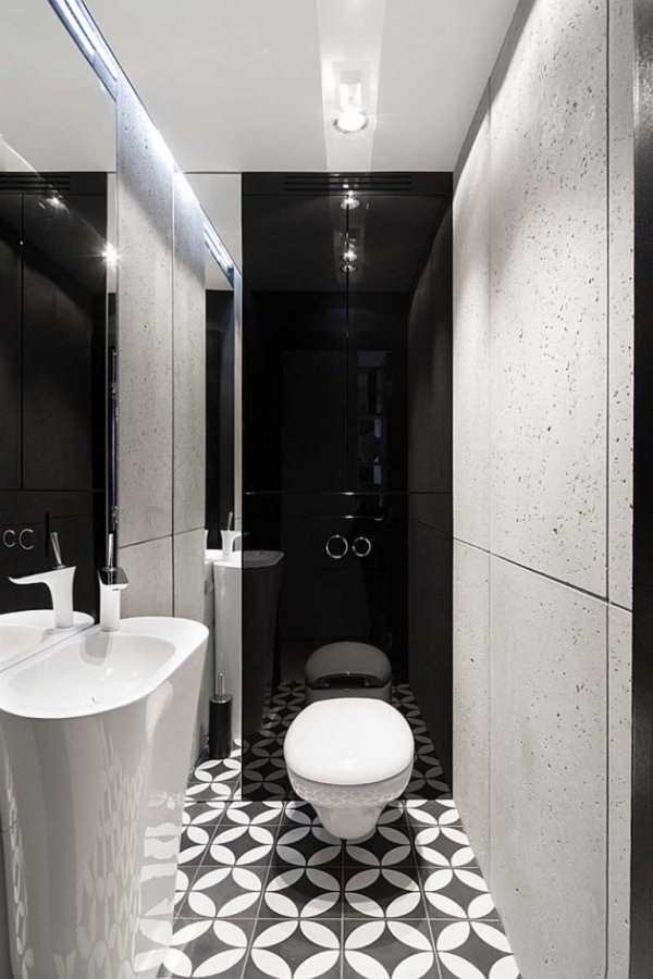 Modern Black And White Interior (8)