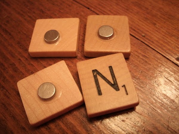 Diy Magnetic Scrabble Board