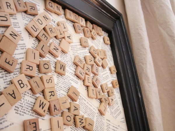 Diy Magnetic Scrabble Board