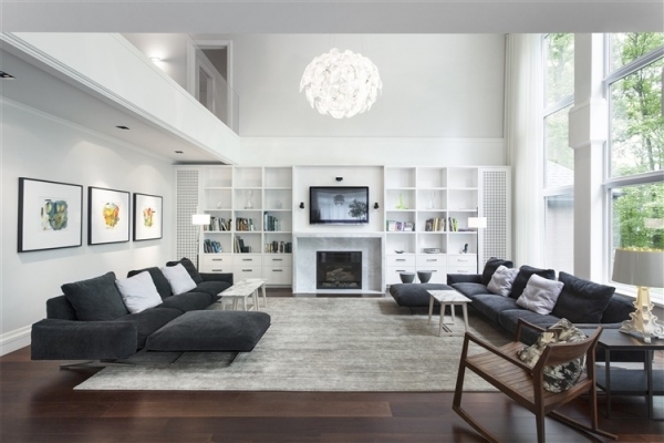 Elegant Grey And White Interior Adorable Home