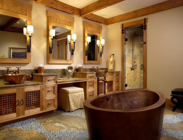 Get Inspired Rustic Bathroom Designs For The Modern Home (1)