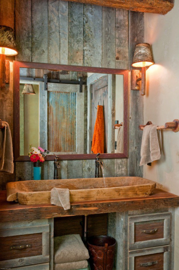 Get Inspired Rustic Bathroom Designs For The Modern Home (10)