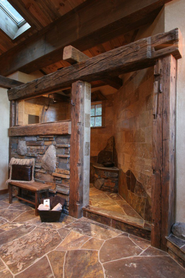 Get Inspired Rustic Bathroom Designs For The Modern Home (12)