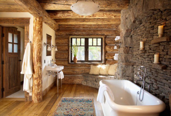 Get Inspired Rustic Bathroom Designs For The Modern Home (2)