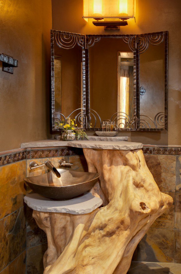 Get Inspired Rustic Bathroom Designs For The Modern Home (5)