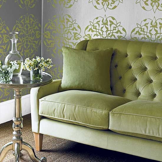 Green Living Room Designs â€“ Adorable Home  ... green-living-room-designs-3 ...