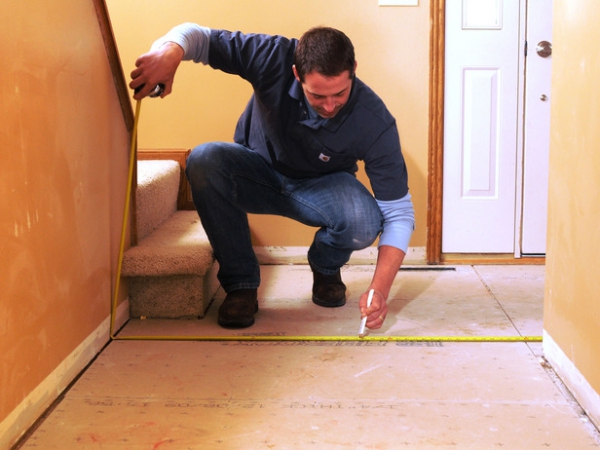 How To Measure A Room For Flooring Adorable Home