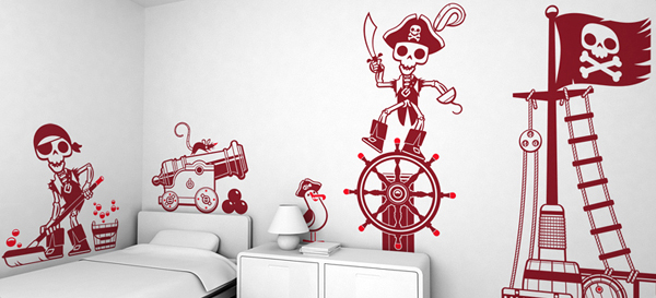 Kids’ Room Wall Decoration: Funny Wall Stickers | Adorable Home