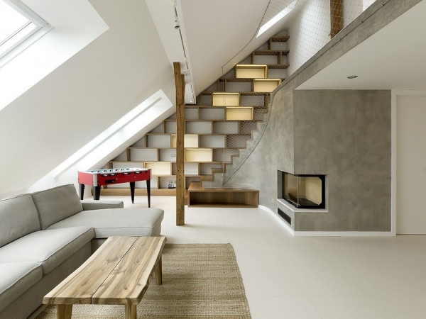 Loft Home HomeAdorable Attic By Prague In Style: – Adorable Kissed