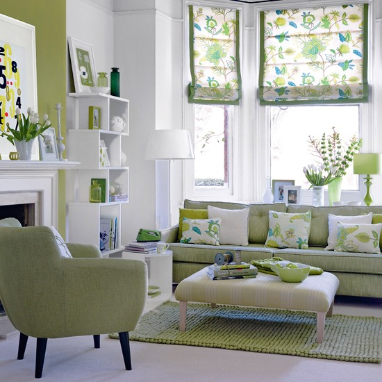 Lovely Spring Living Room Decorating Ideas (4).Jpg