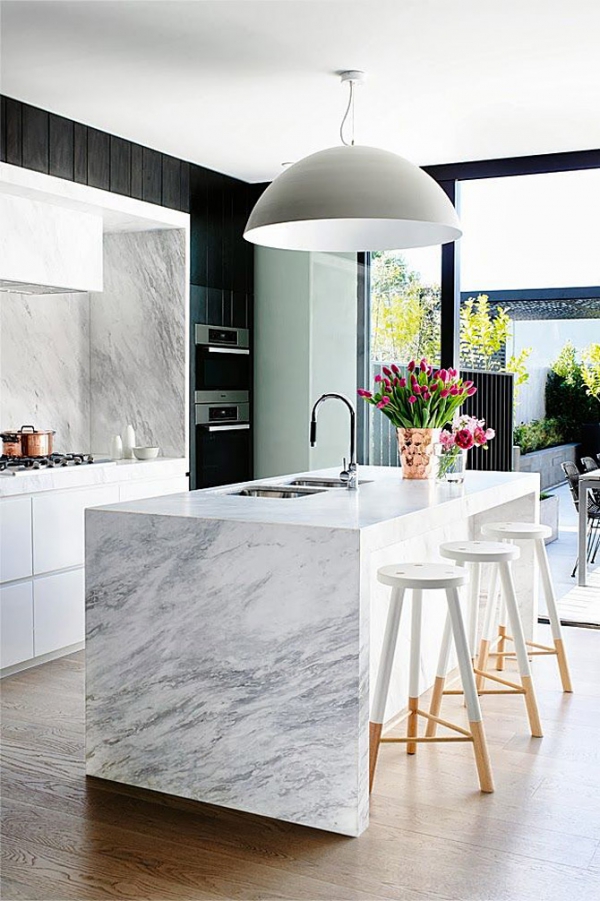 Marble Accents Latest Trend In Interior Design Adorable Home