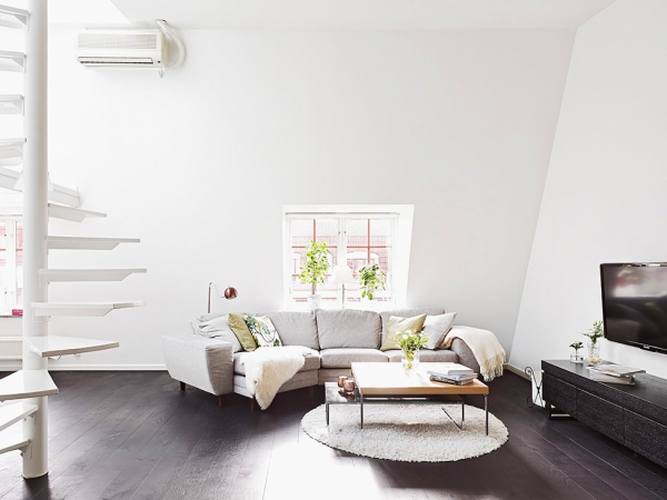 Stunning White Loft (1)