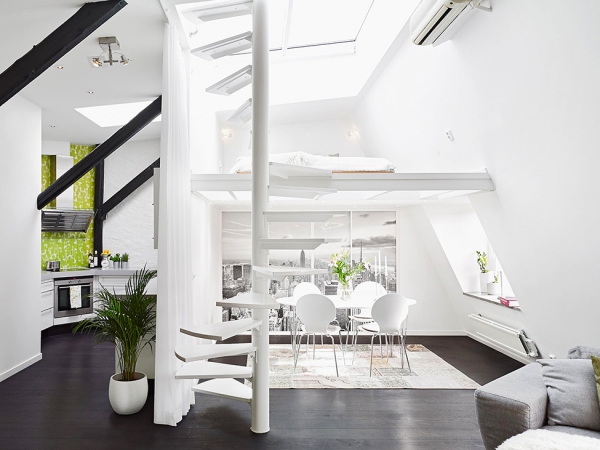 Stunning White Loft (4)