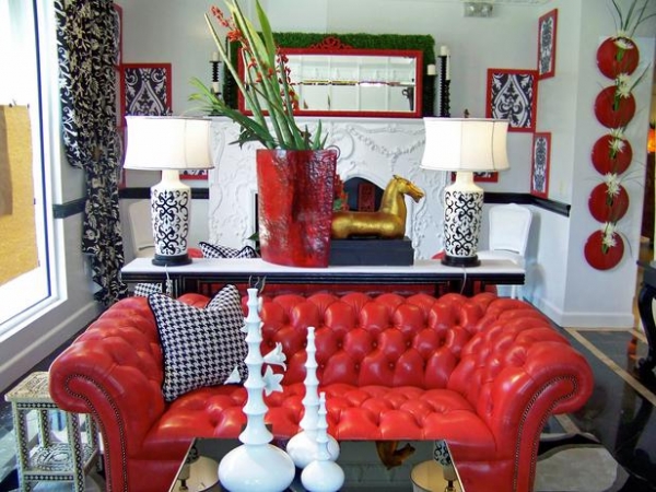 brown and red living room decor ideas