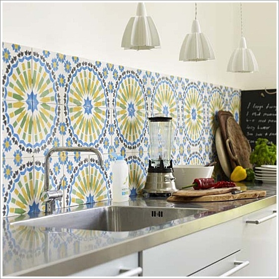 Restyle With Retro Kitchen Tiles 10