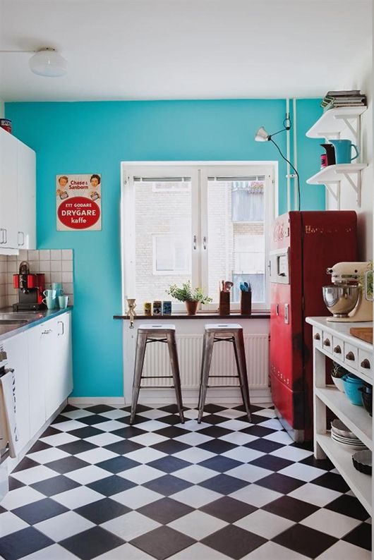 Restyle With Retro Kitchen Tiles 12