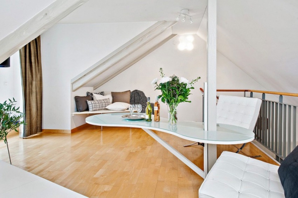 Swedish Attic Apartment Ideas (13)