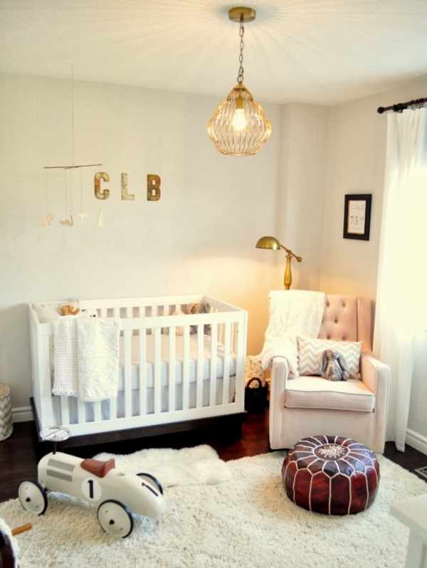 Sweet Baby  Nursery Interior Adorable Home 