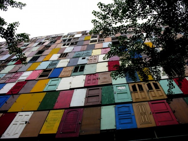 The 1000 Doors Installation In Seoul (1)