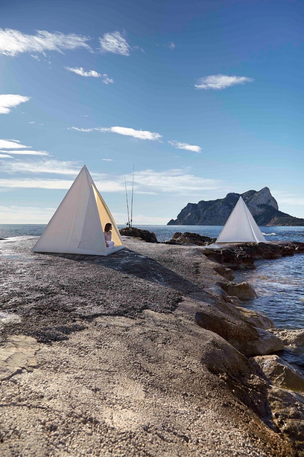 Tipi Inspired Pyramid Shaped Tents (3).Jpg