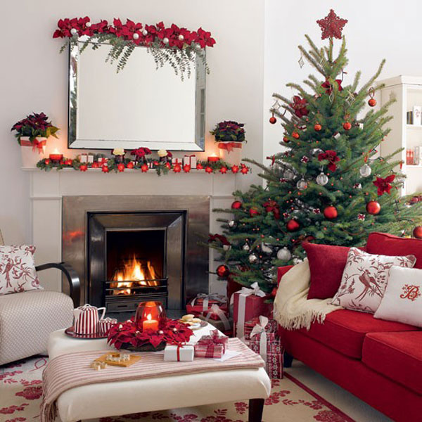 Use Traditional Christmas Decor in Red and Green in 2020 – Adorable Home