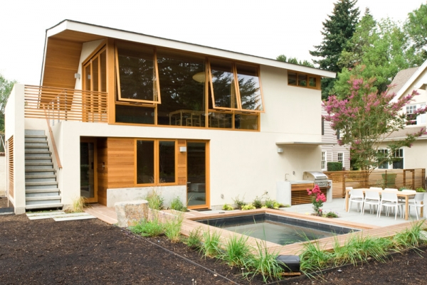 Warm Wood House Interior In Portland, Oregon (2).Jpg