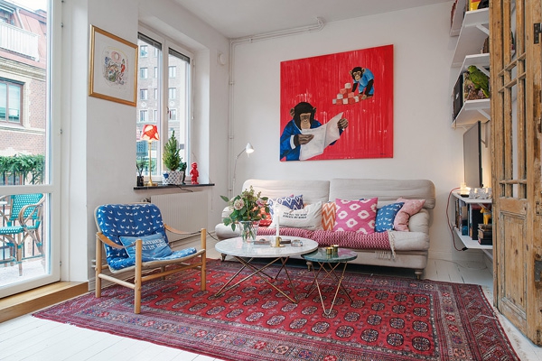 We Love The Eclectic Scandinavian Decor (1)