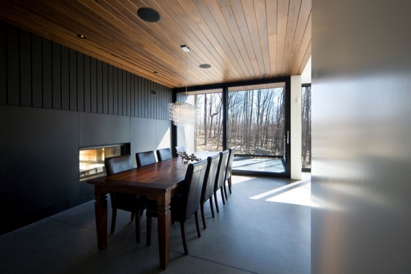 Contemporary Forest Home In Montreal (4)