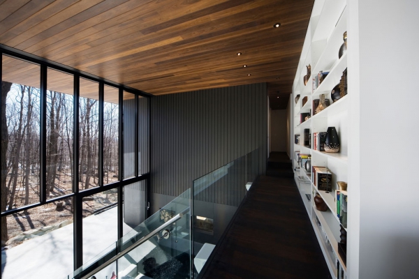 Contemporary Forest Home In Montreal (5)