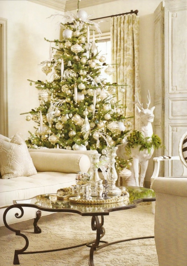 White Christmas Home Decor – Adorable Home