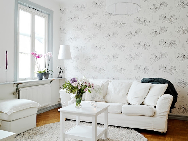 White Living Room Designs – Adorable Home