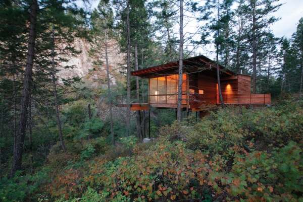 Wooden Forest Cabin In Montana (2).Jpg