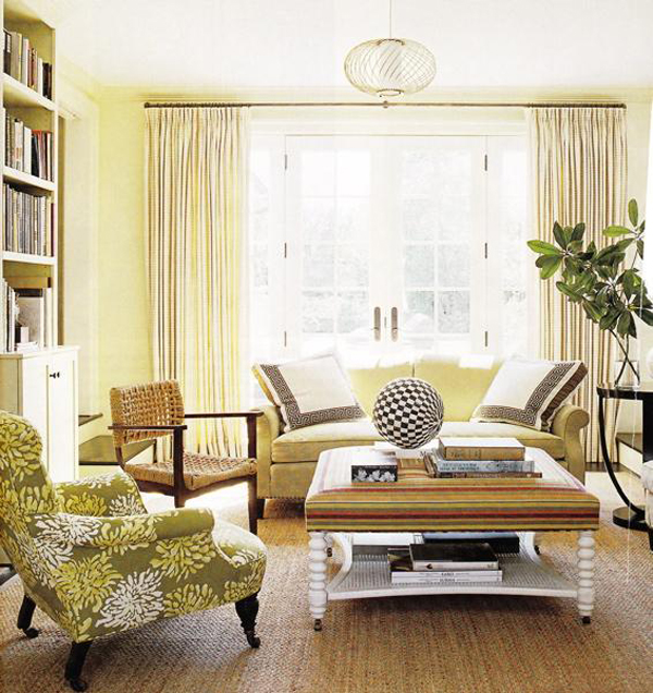  Yellow  Living  Room  Designs Adorable Home