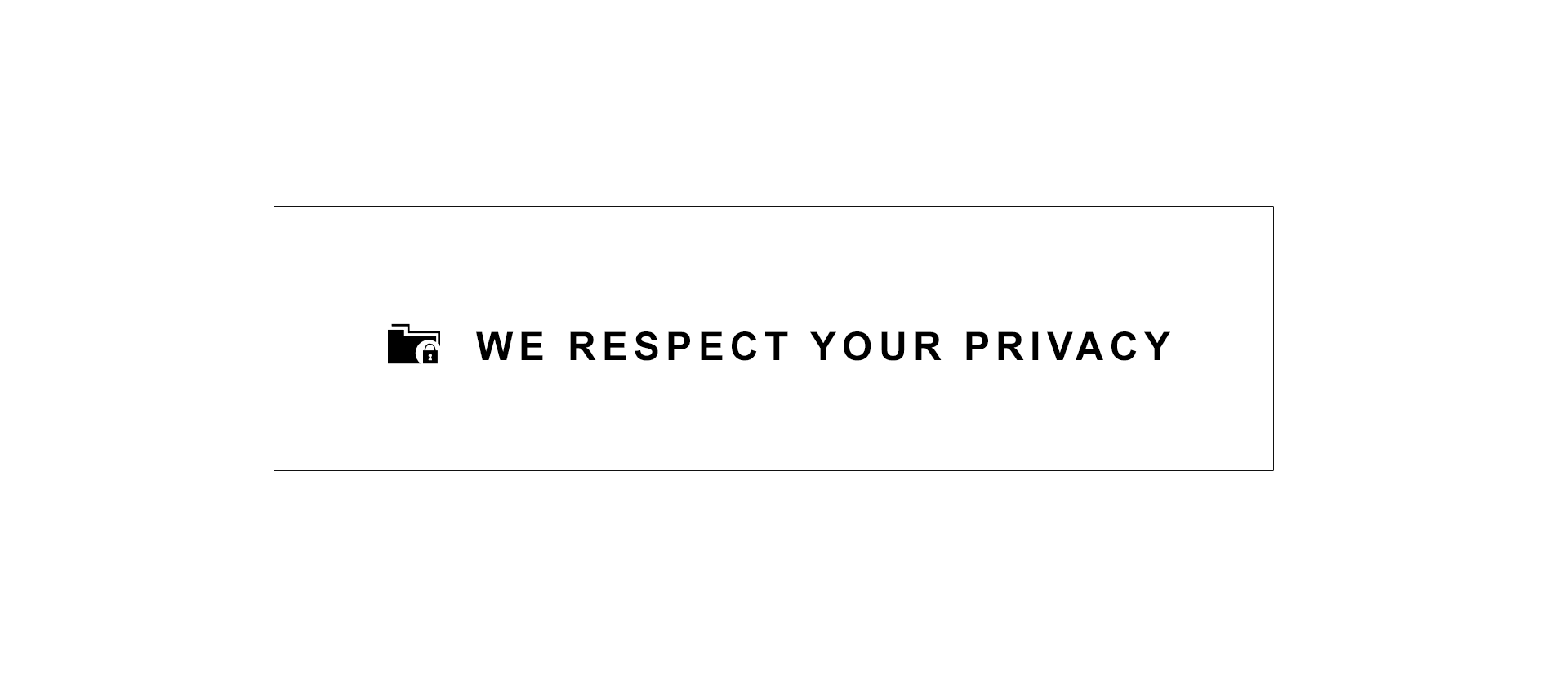 Privacy Policy Sign