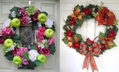 Beautiful Christmas Wreaths For The Front Door