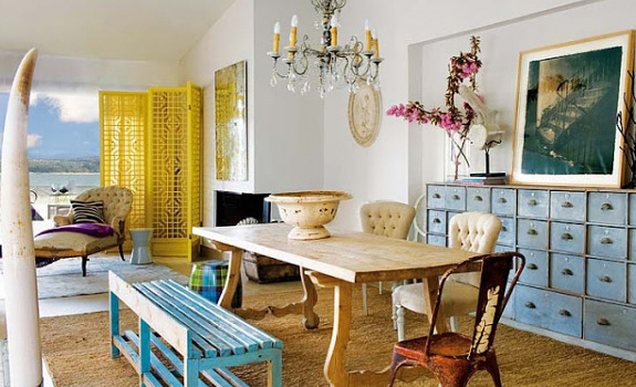 Eclectic Spanish House