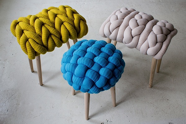 Funky Knitted Chairs 8