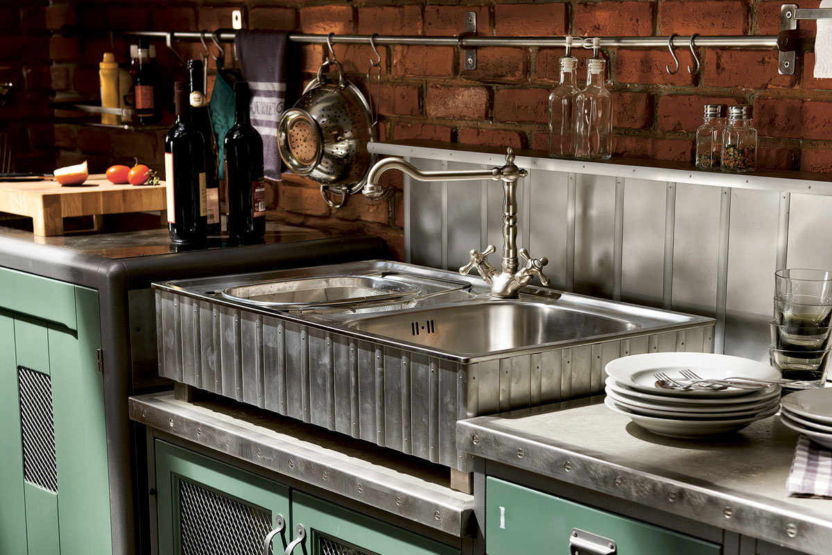 Vintage and Industrial Style Kitchens by Marchi Group 