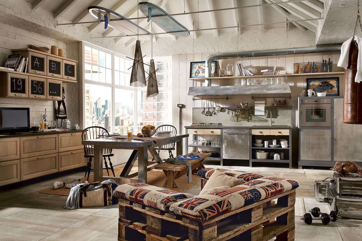 Most Popular Interior Design Styles: Industrial Style