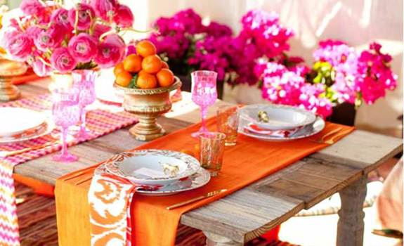 Inspiration In Pink And Orange