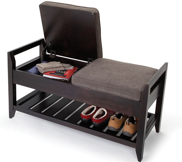 Entryway bench