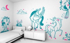 Kids’ Room Wall Decoration: Funny Wall Stickers