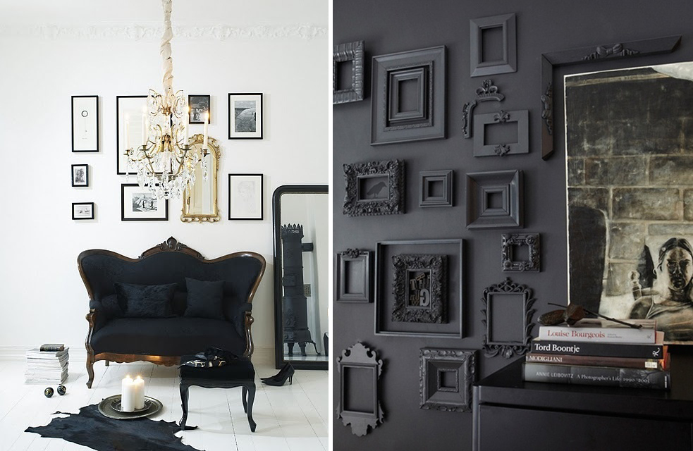 Back In Black – black home decorating ideas – Adorable Home