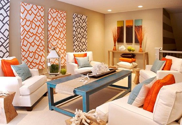 Add Color to Your Living Room Décor - Adorable Home