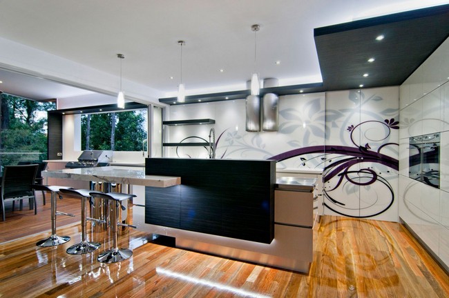 A Stylish Kitchen With Form And Function