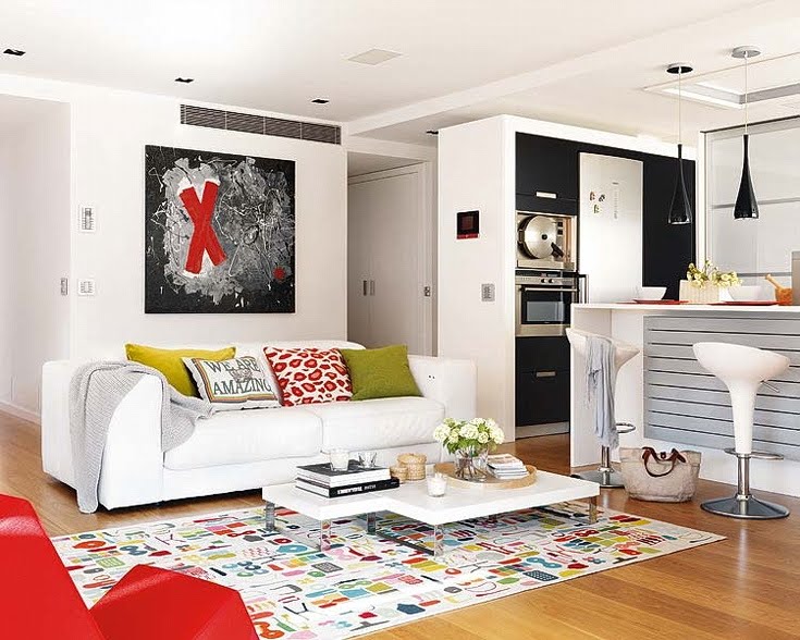 Cute And Modern Apartment Interior Design – Adorable HomeAdorable Home