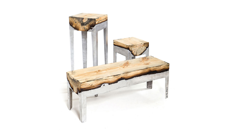 Wood Casting: One Of A Kind Contemporary Furniture