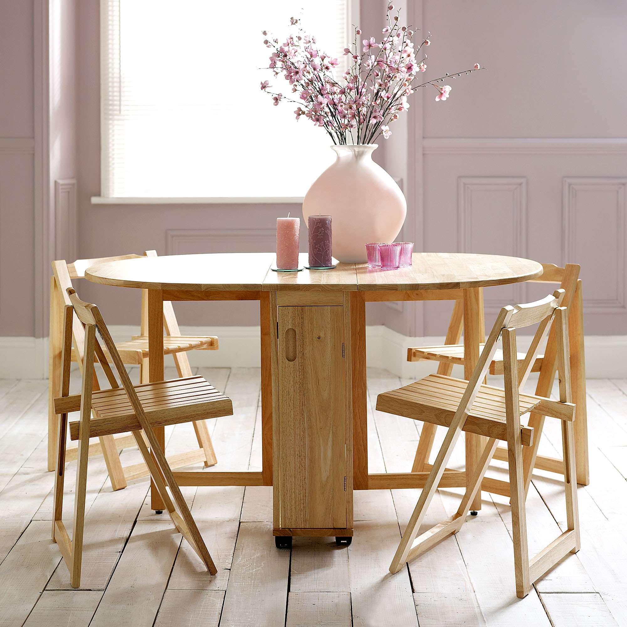 brown wicker side table